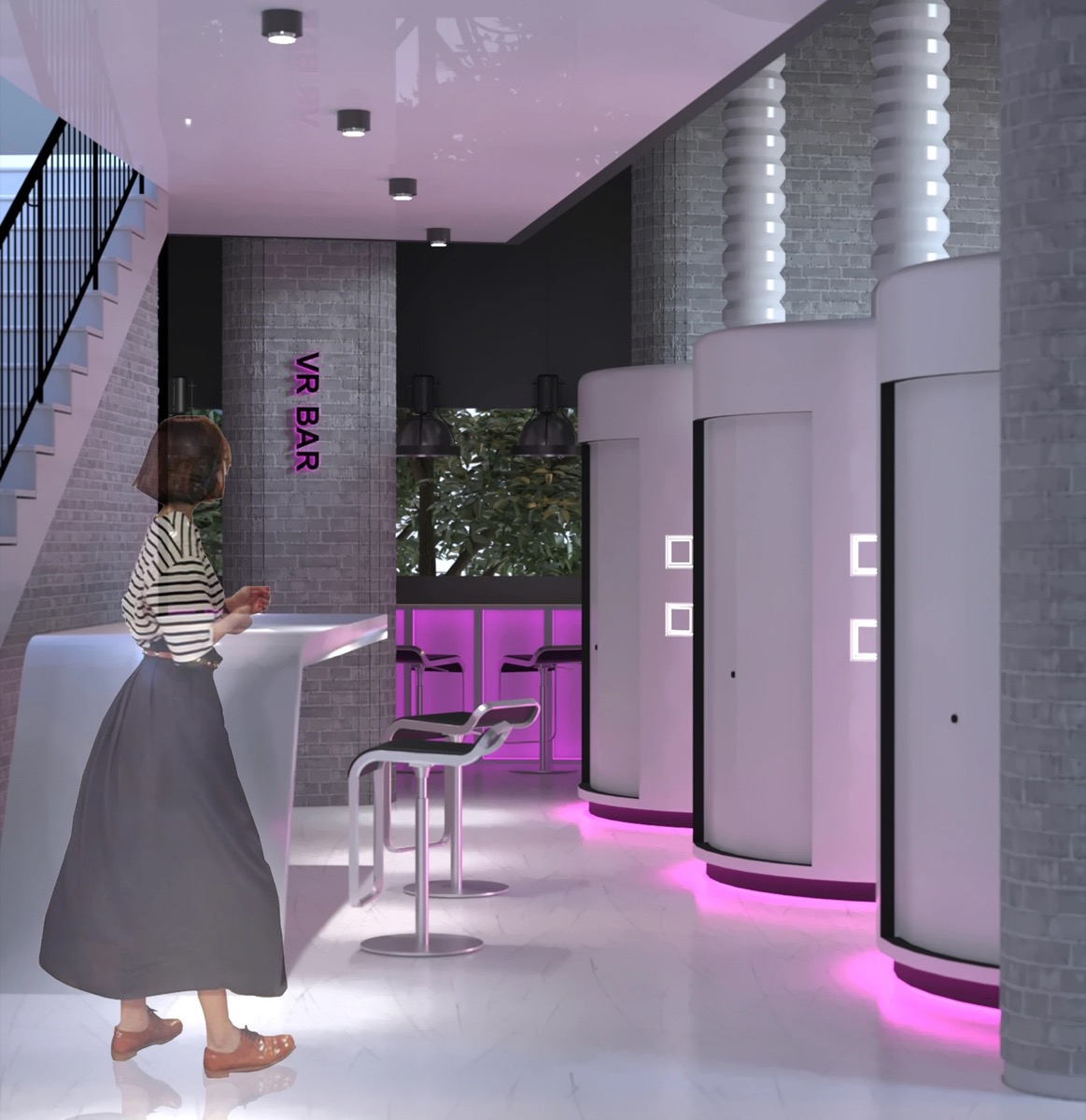 Virtual.B interior